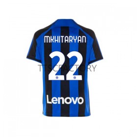 Koszulka Inter Mediolan Henrikh Mkhitaryan 22 Domowe Stroje Piłkarskie 2022/23 Krótki Rękaw